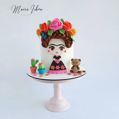 Frida Kahlo - Cake by Maira Liboa