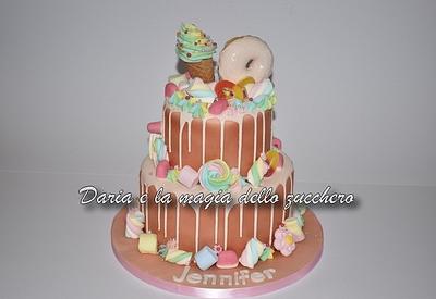 Sweet candy cake - Cake by Daria Albanese