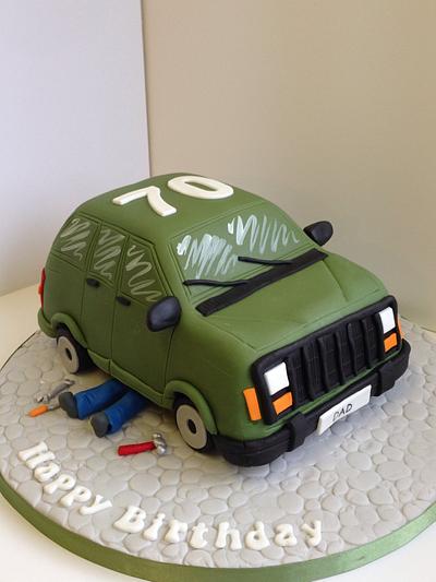 Jeep Cake - Cake by Suzi Saunders