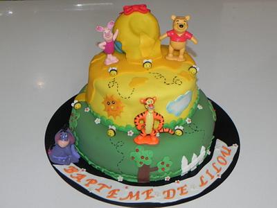 cake winnie the pooh - Cake by cendrine