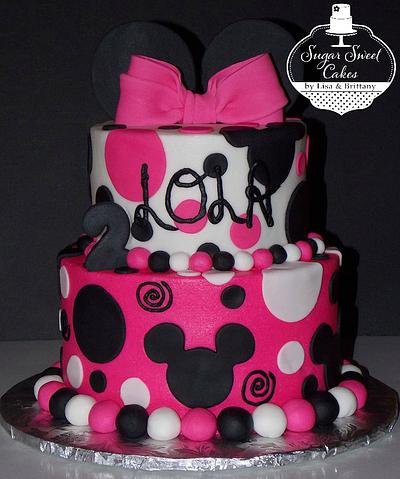 Minnie Mouse - Cake by Sugar Sweet Cakes