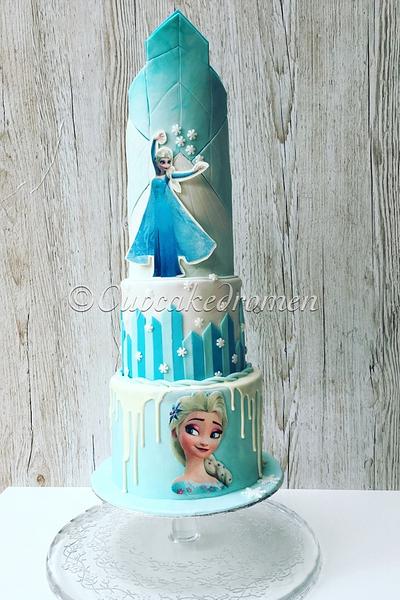 Frozen  - Cake by Cupcakedromen (Wanda) 