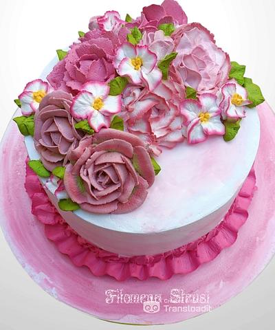 Wippingcream cake  - Cake by Filomena