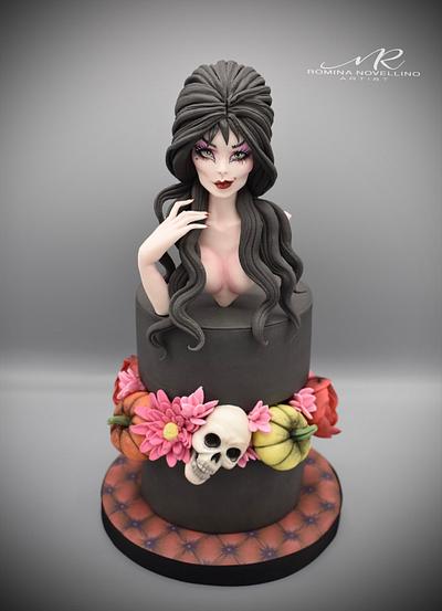 Elvira’s Halloween  - Cake by Romina Novellino