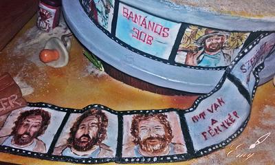 Bud Spencer and Terence Hill Cake - Cake by EmyCakeDesign