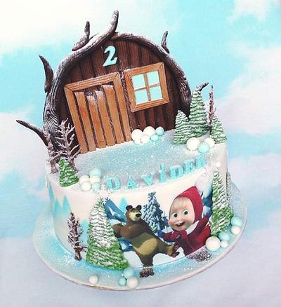 Masha and the bear - Cake by jitapa