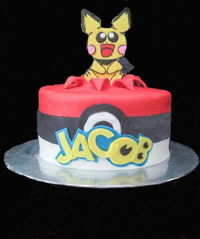 Pikachu - Cake by Anchored in Cake