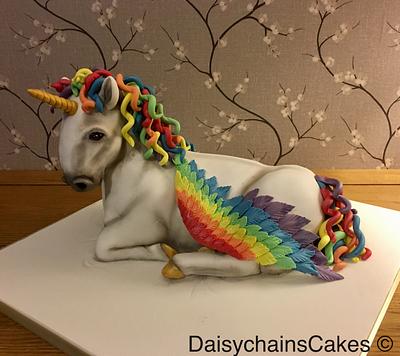 Unicorn cake - Cake by Daisychain's Cakes