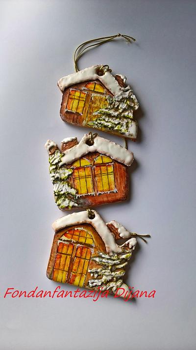 Little house - Cake by Fondantfantasy