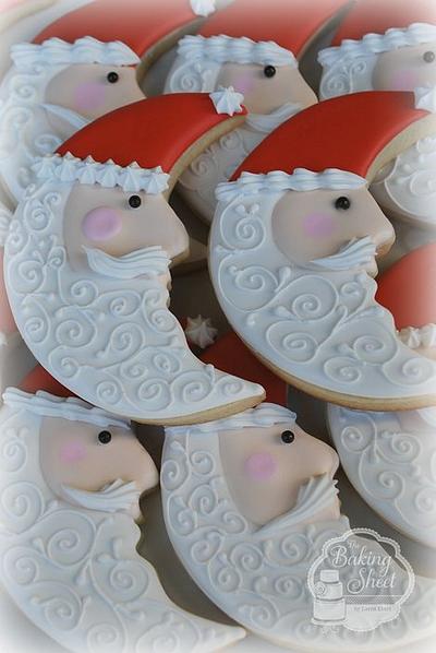 Santa Cookies! - Cake by Loren Ebert