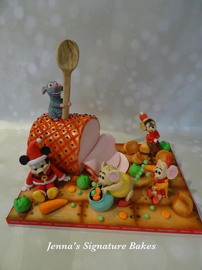 Cuties Little Christmas Collaboration - Cake by Jennassignaturebakes