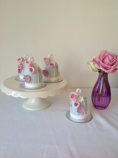 Wedding mini cakes - Cake by ACupfulofCakes