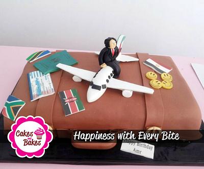 travel cake - Cake by cakesbakesshop