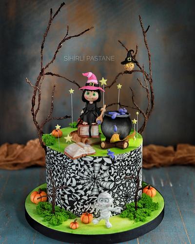 Cute Halloween Cake - Cake by Sihirli Pastane