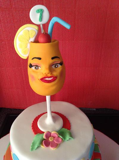 Cocktail Themed Cake!!! - Cake by caketasticcy
