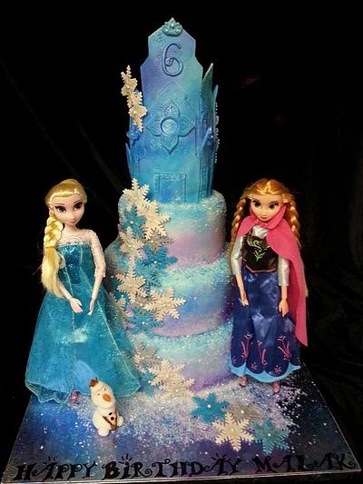 Winter Castle - Cake by Gigis Sicilian Sweets 