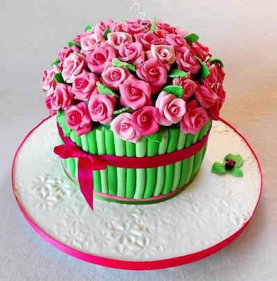 Bouguet of Roses - Cake by Domy