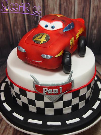 Paul Cars Cake - Cake by suGGar GG