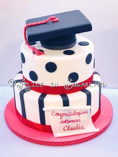 Graduation cake - Cake by Chicca D'Errico