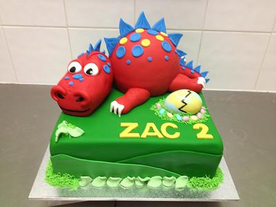 Red Baby Dragon Cake - Cake by Delicious Designs Darwin