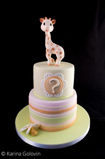 Sophie the giraffe cake - Cake by Karina Golovin