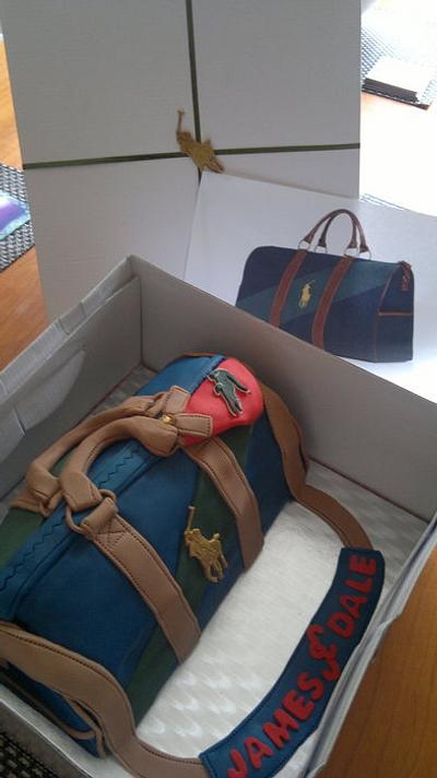 Sports/Duffle bag for men - Cake by AWG Hobby Cakes