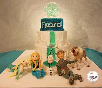 Frozen Family - Cake by L'Abeille En Sucre