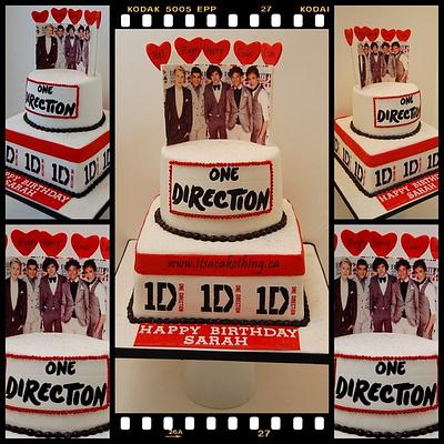 ONE DIRECTION CAKE!!  - Cake by It's a Cake Thing 