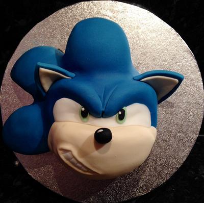 Sonic The Hedgehog  - Cake by vanillasugar