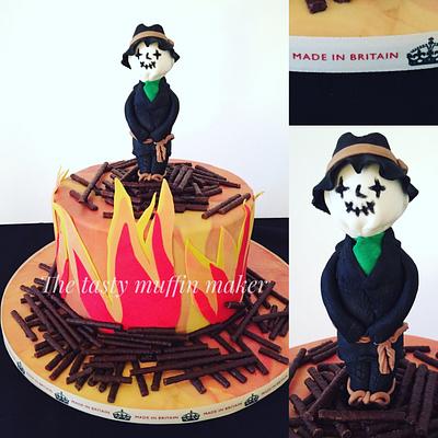 Guy Fawkes  - Cake by Andrea 