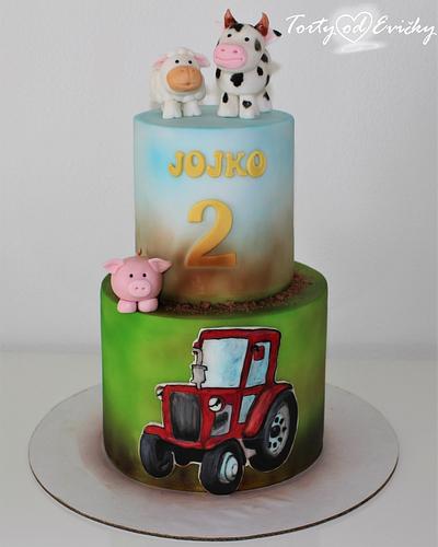 Farm animals - Cake by Cakes by Evička