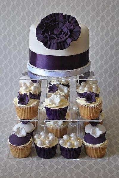 Cupcake Tower - Cake by Donna Wood