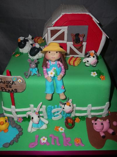 On the Farm - Cake by Willene Clair Venter