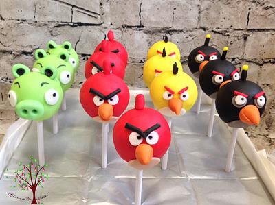 Angry Birds Cake Pops - Cake by Blossom Dream Cakes - Angela Morris