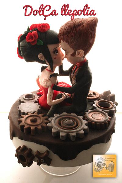 Jack And The Cuckoo Clock Heart, be my Valentine Collaboration - Cake by PALOMA SEMPERE GRAS