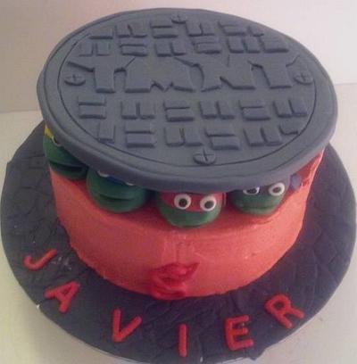 Ninja Turtle Cake - Cake by givethemcake