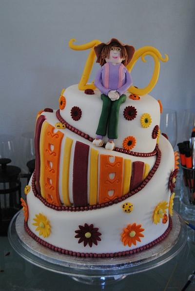 70th birthday cake - Cake by Lize van den Heever