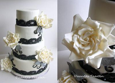 Black and white - Cake by Daantje