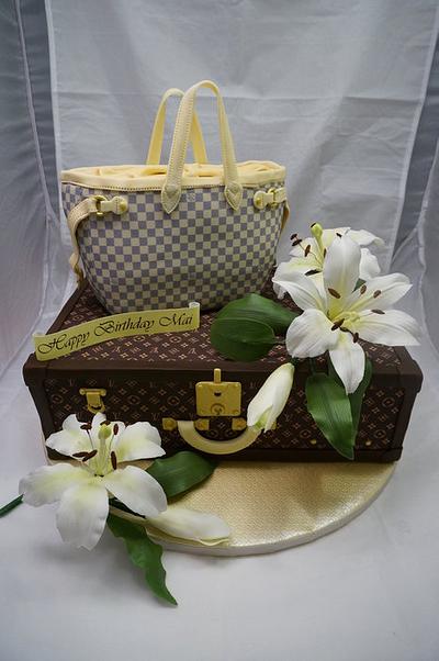 Louis Vuitton handbag - Cake by Svetlana Petrova
