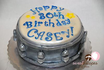 Snare Drum - Cake by Jenn Chao