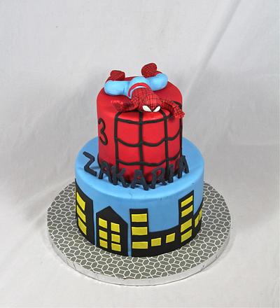 Spiderman cake - Cake by soods