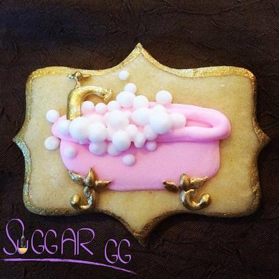 Bathtub cookies - Cake by suGGar GG