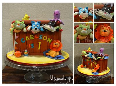 Carlson's toybox - Cake by TheSugarTemple