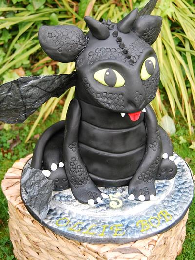 It's a friendly little dragon - Cake by Hannah - Crafnant Cakes