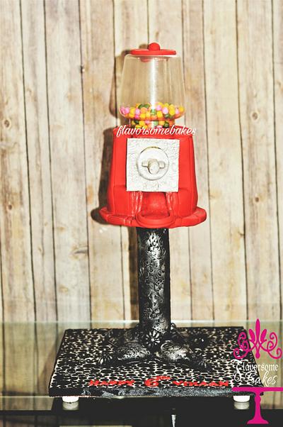 Gumball machine cake - Cake by pooja1612