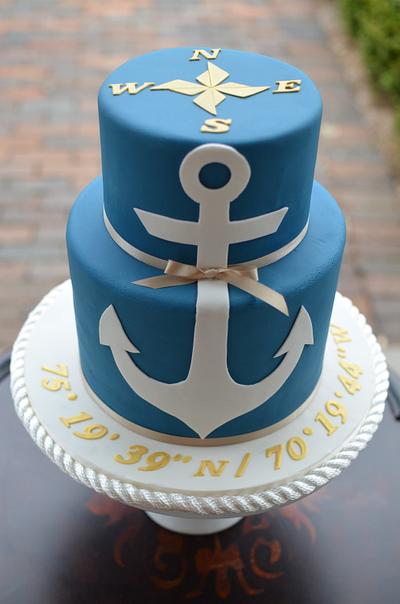 Sailing Cake - Cake by Elisabeth Palatiello