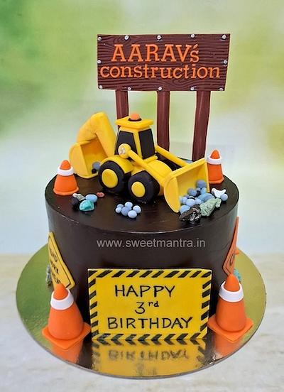 JCB cake - Cake by Sweet Mantra Homemade Customized Cakes Pune