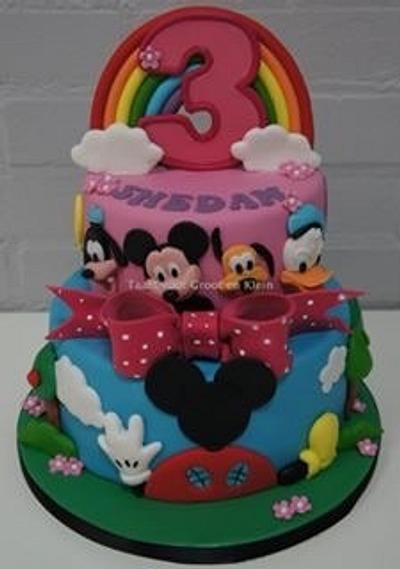 Disney - Cake by Taart voor Groot en Klein