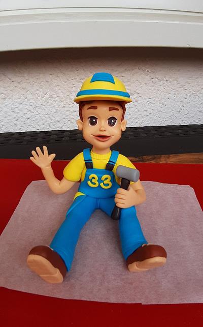 Construction worker turns 33 :) - Cake by Veronicakes
