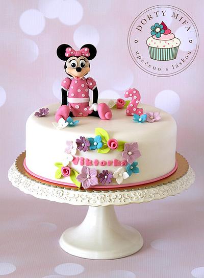 Minnie Mouse Cake - Cake by Michaela Fajmanova